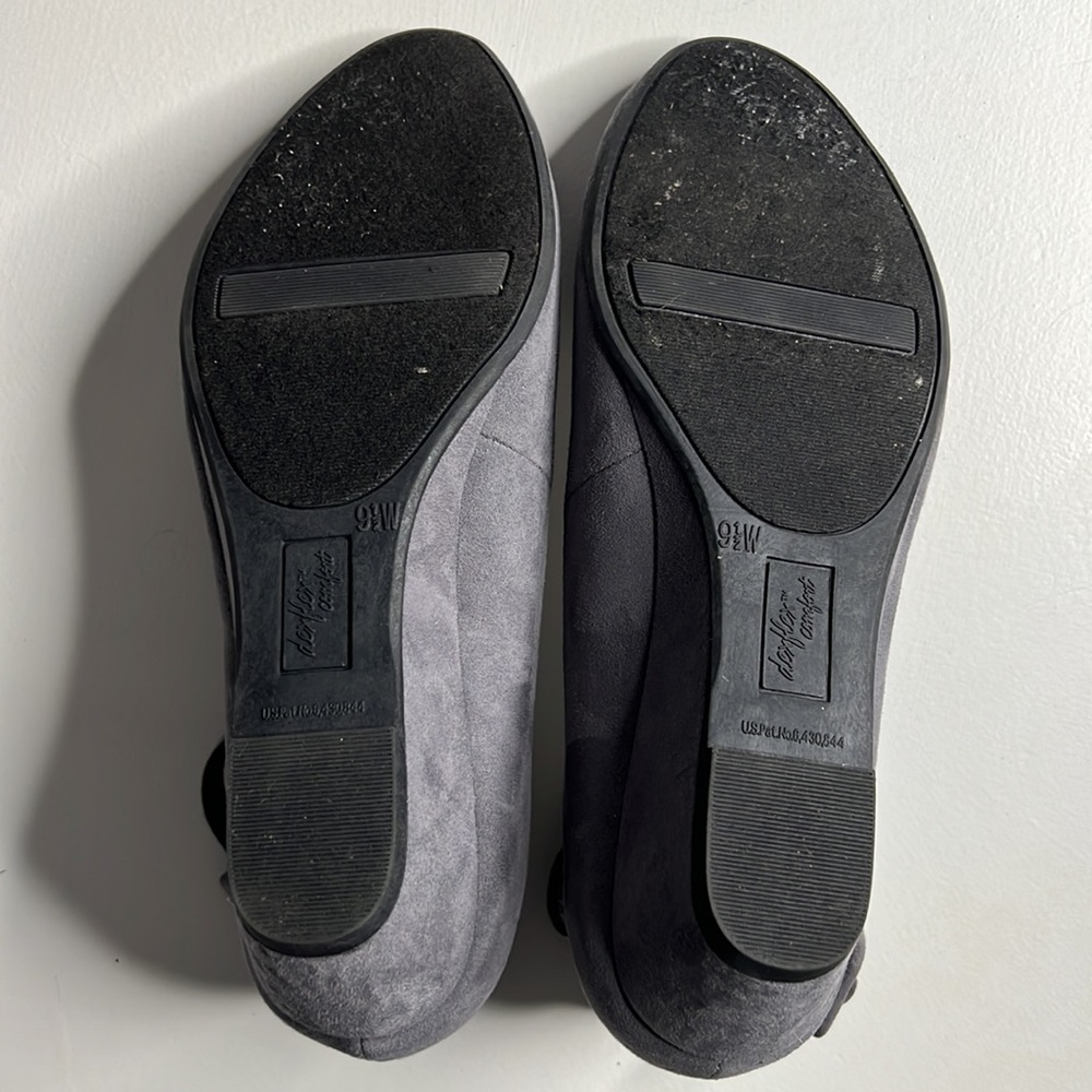 Dexflex Comfort Gray Suede Casual/Work Shoe - Picture 6 of 8